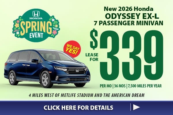 March Honda Lease Specials!