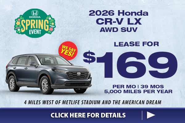 March Honda Lease Specials!