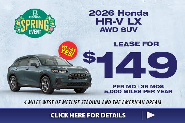 March Honda Lease Specials!