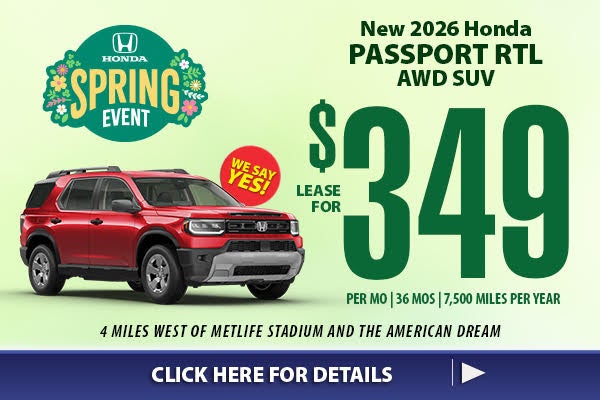 March Honda Lease Specials!