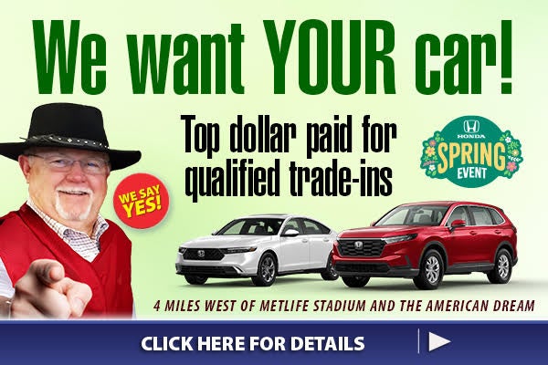 We Want Your Trade In