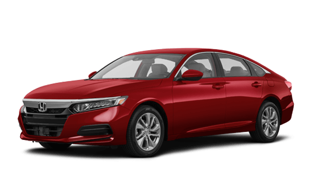 Exterior of a Red Honda Accord